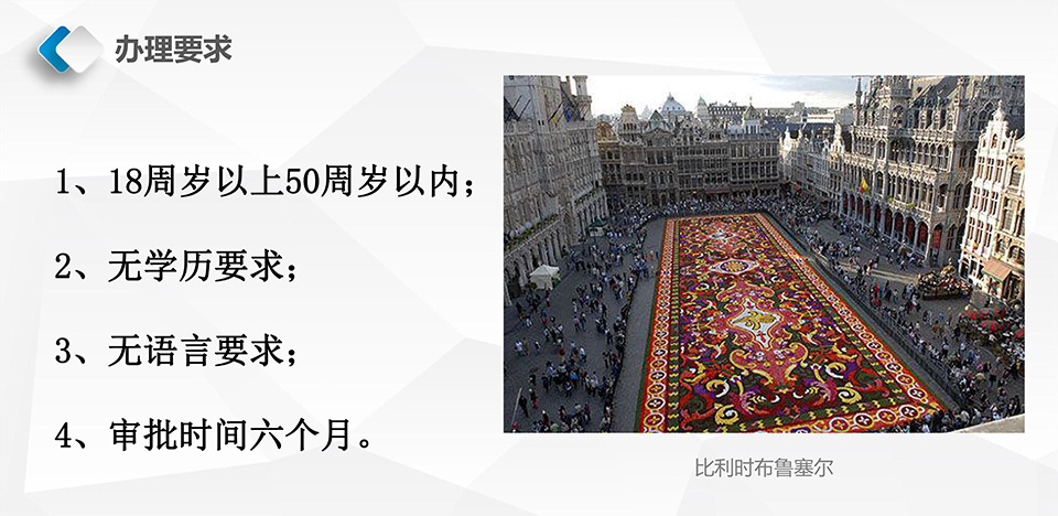 比利时护照办理要求