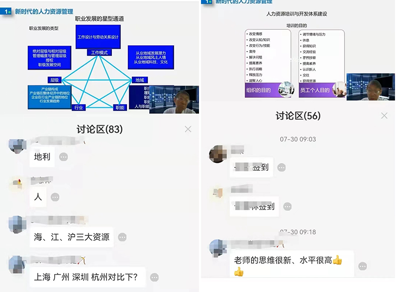 人力资源管理,课程回顾,在职研究生课程,人力资源管理硕士,7月课程回顾