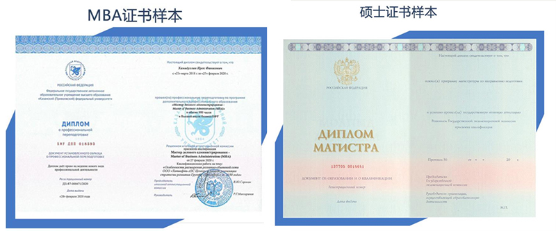 学位证书,毕业证书,俄罗斯留学,俄罗斯留学申请,俄罗斯喀山联邦大学,在职MBA,管理学硕士